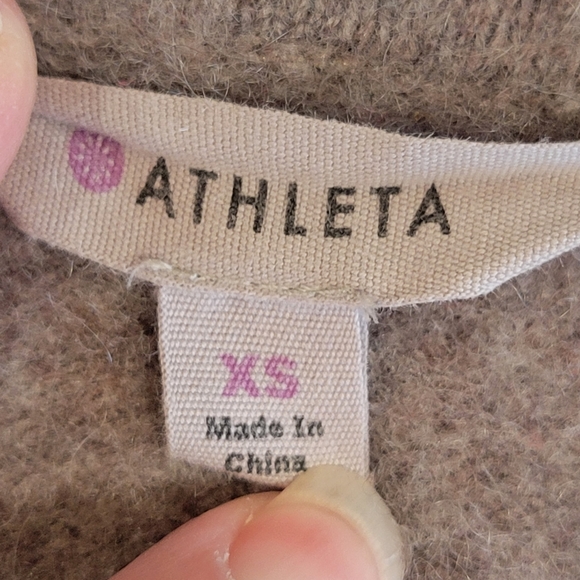 ATHLETA CASHMERE ADI MUDRA SWEATER DRESS - Picture 4 of 7